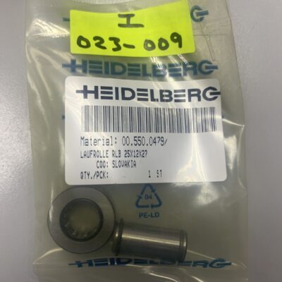 Idler roller RLB 25x12x27 LAUFROLLE RLB 25X12X27	<small><br>00.550.0479</small>