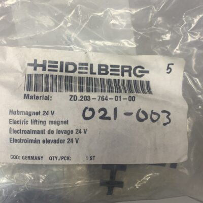 HUB MAGNET 24V ELECTRIC LIFTING MAGNET <br><small>ZD.203-761-01-00</small>