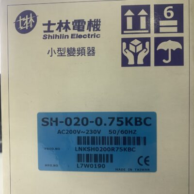 COMPACT SIZE INVERTER  SH-020.0.75KBC AC200V~230V  50/60HZ